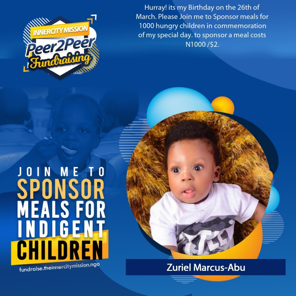 PRESERVE  A CHILD, SPONSOR A MEAL