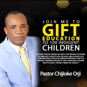 SEND 100 CHILDREN BACK TO SCHOOL