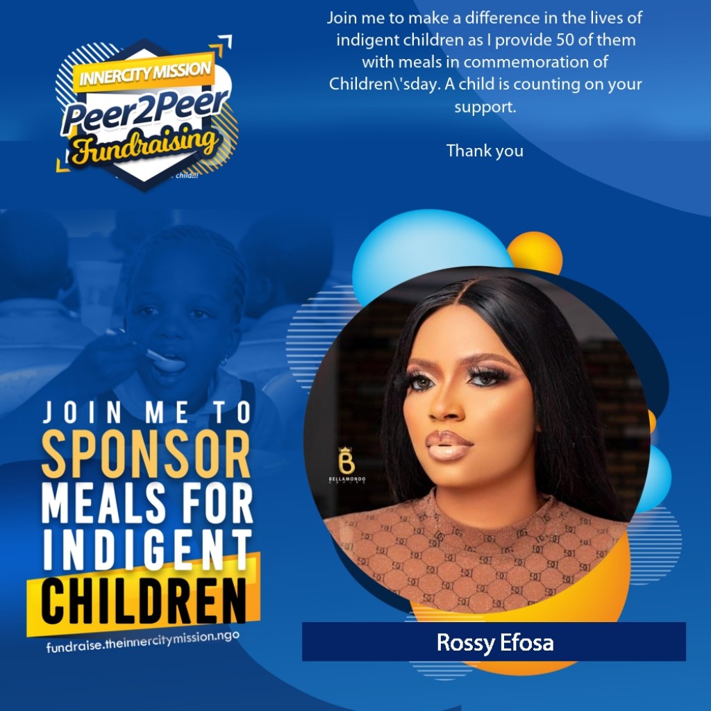 50 MEALS FOR INDIGENT CHILDREN 