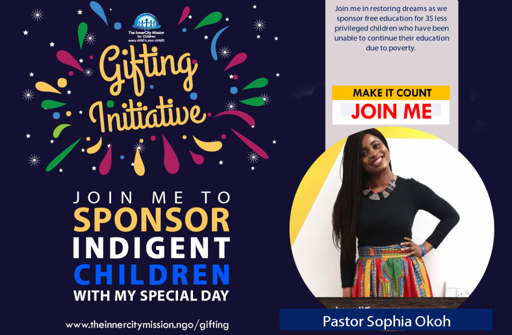 Join me to Gift Education to 35 Less Privileged Children