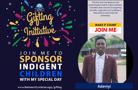 Giving lives a meaning