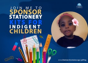 JOIN ME TO SPONSOR SCHOOL KITS FOR OUT OF SCHOOL CHILDREN