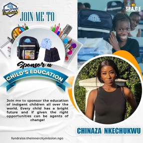 JOIN ME TO SPONSOR BASIC EDUCATION FOR THE NEEDY