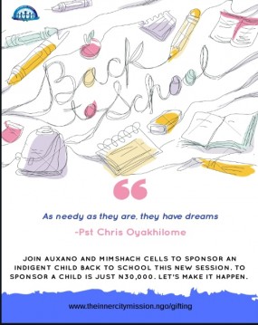 Auxano/Mimshach's Back to School Campaign 