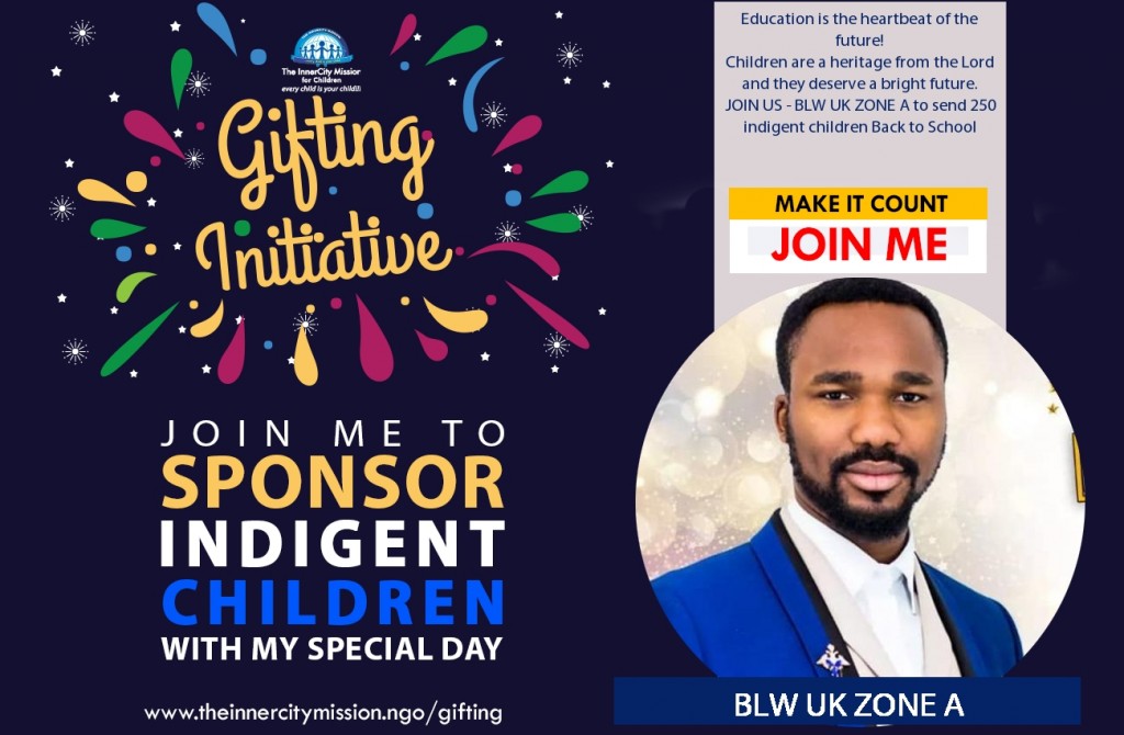 JOIN LW UK ZONE A TO SEND 250 CHILDREN BACK TO SCHOOL