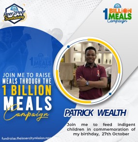 My Birthday food portions to children