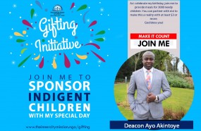 3000 MEALS! = 3000 SMILES!