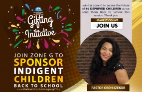 JOIN ME TO SEND 50 CHILDREN BACK TO SCHOOL