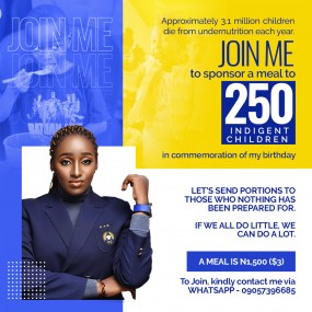 Feed 250 Indigent Children