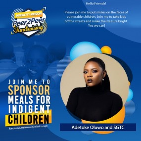 JOIN ME TO FEED THE NEEDY