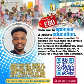 S.P.A.C.E Sponsor A Child's Education: 10K Run for 50 Children