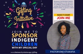 GIVING THEM A REASON TO SMILE