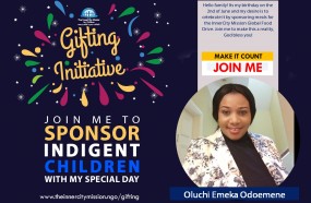 JOIN ME TO SPONSOR 3000 MEALS FOR NEEDY CHILDREN