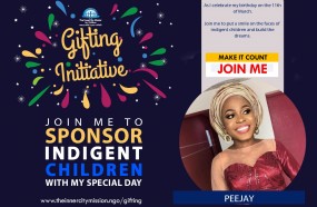 JOIN ME TO FEED 100 INDIGENT CHILDREN