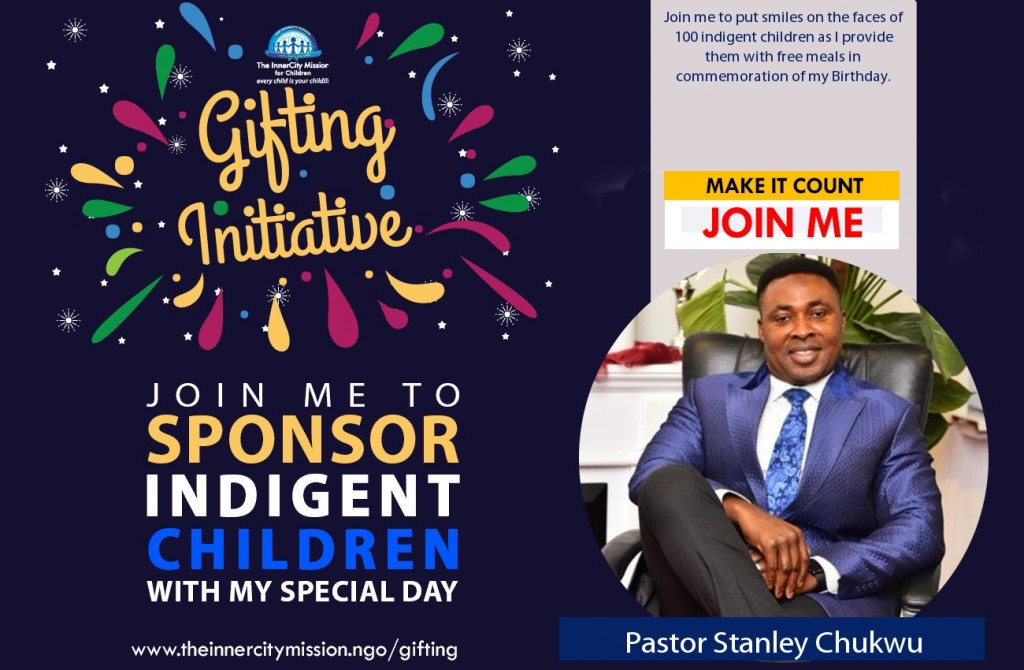 JOIN ME TO PROVIDE NUTRITIOUS MEALS FOR 100 HUNGRY CHILDREN