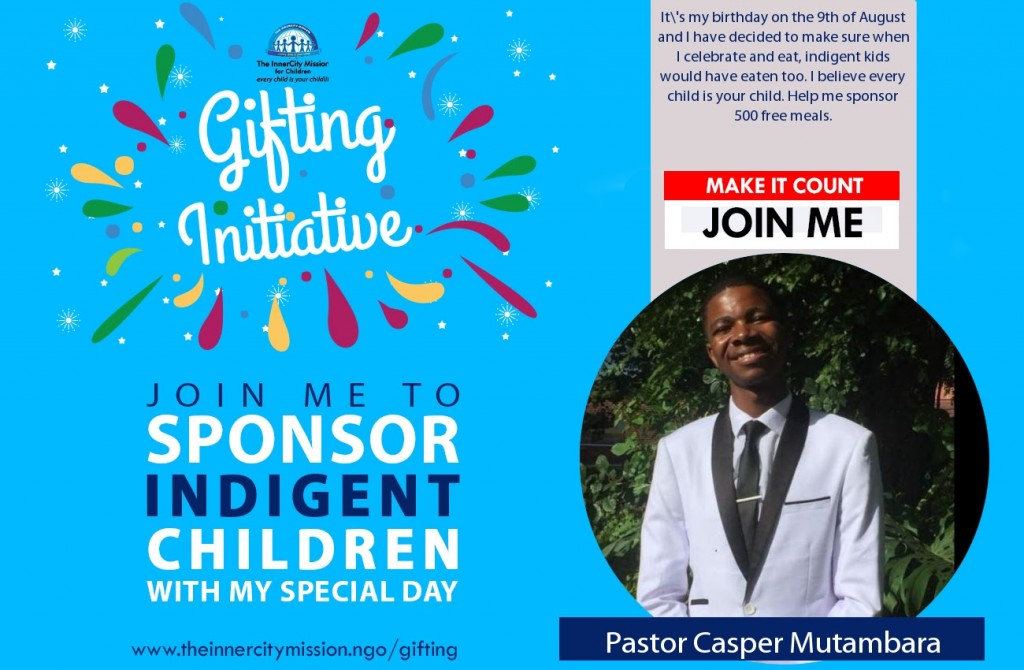 Join Me To Provide 500 Meals For Indigent Children