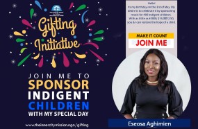 Join me to sponsor meal for a week to indigent children