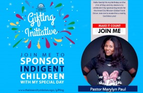 JOIN ME TO SPONSOR 500 MEALS FOR THE GLOBAL FOOD DRIVE