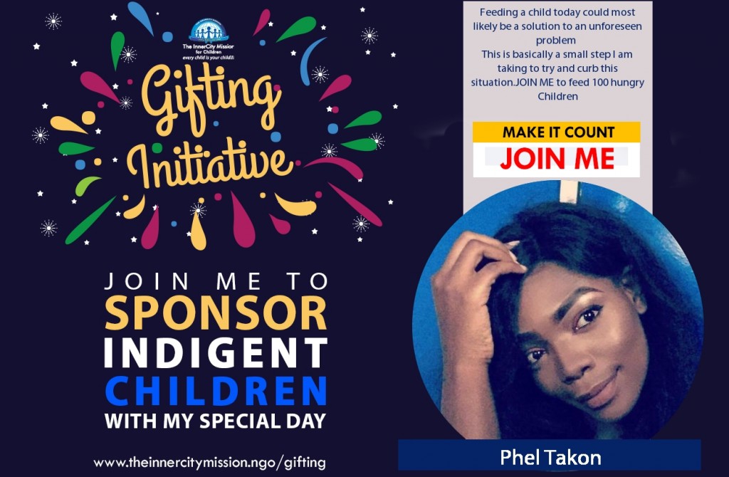 JOIN ME TO FEED 100 HUNGRY CHILDREN