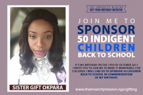 Join Me To Sponsor 50 Indigent Children Back To School