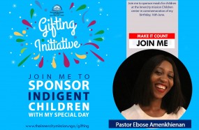 JOIN ME TO FEED CHILDREN AT INNERCITY MISSION CHILDREN CENTER