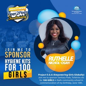 FREE HYGIENE KITS FOR 100 GIRLS