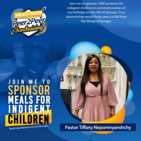 JOIN ME TO SEND 1000 PORTIONS FOR INDIGENT CHILDREN 