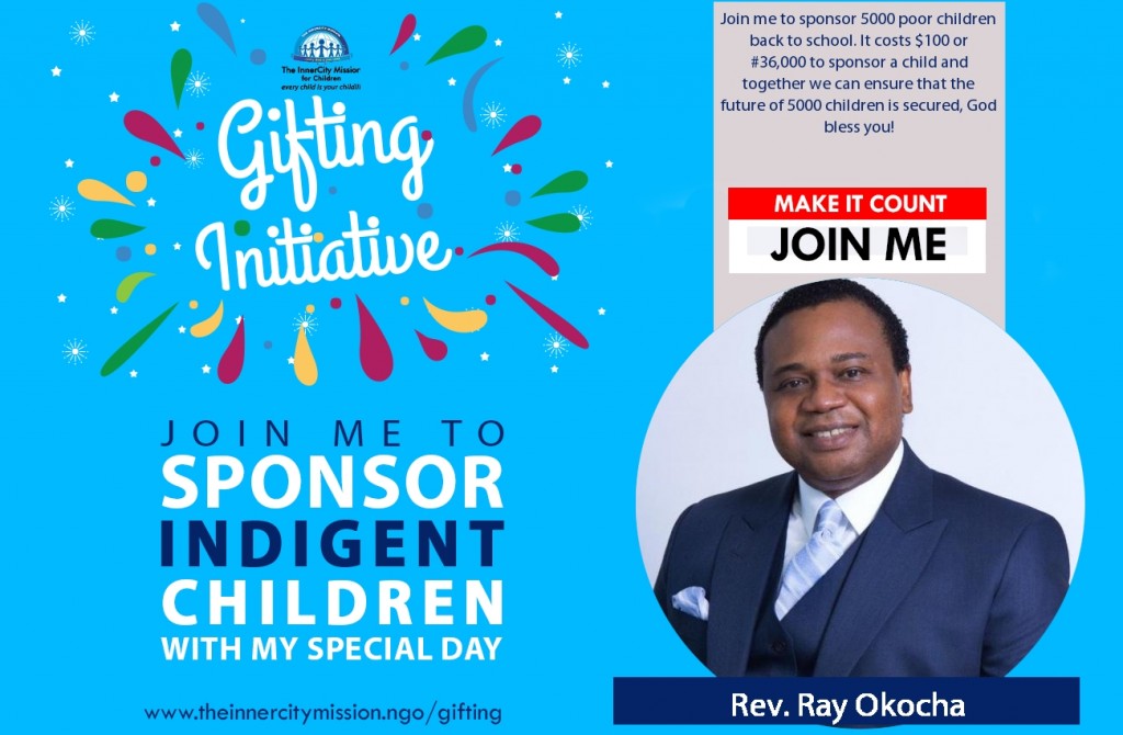 GIFT 5000 CHILDREN WITH EDUCATION