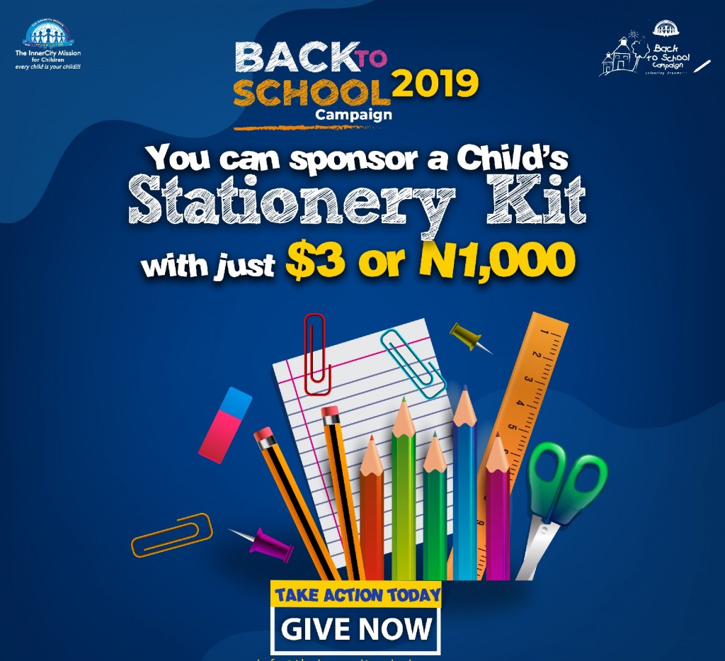 JOIN ME TO SPONSOR SCHOOL KITS FOR OUT OF SCHOOL CHILDREN