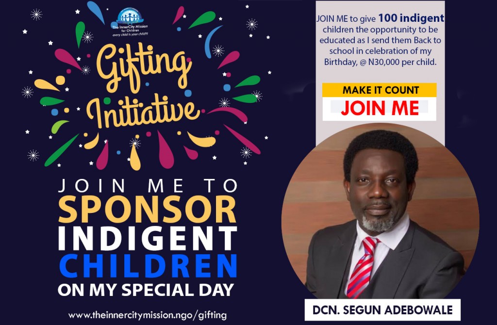 SECURING THE FUTURE OF 100 INDIGENT CHILDREN