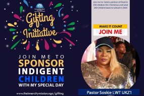 Join me to send 250 children back to school 2020