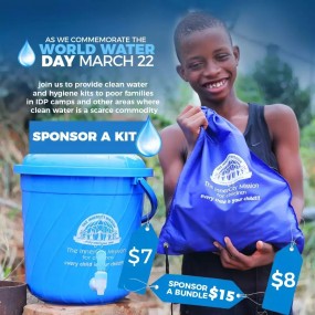 Join HVN UK Chapter to Sponsor 200 Water and Hygiene Kits