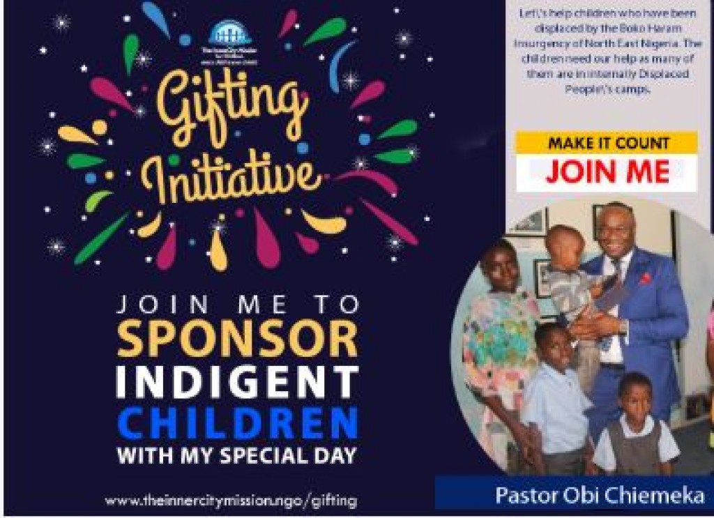 Back to School Campaign to benefit 100 children displaced by the insurgency in North East Nigeria