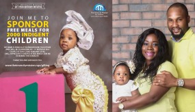 Join Me To Sponsor Meals for 2000 Indigent Children