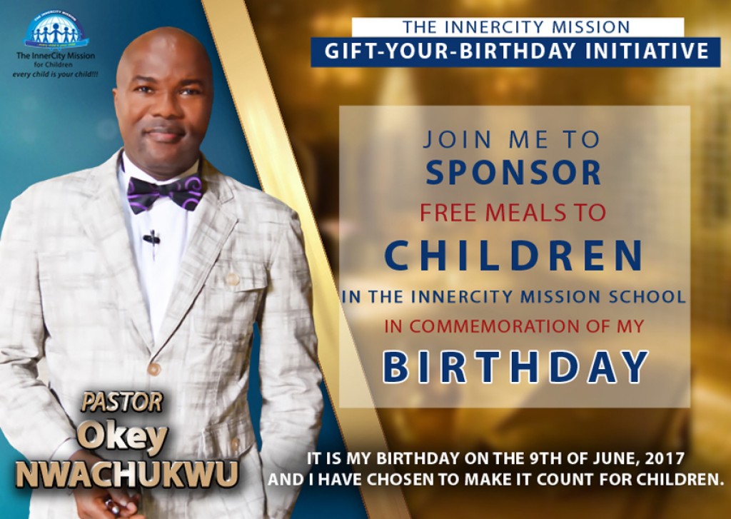 SPONSOR FREE MEALS WITH MY BIRTHDAY