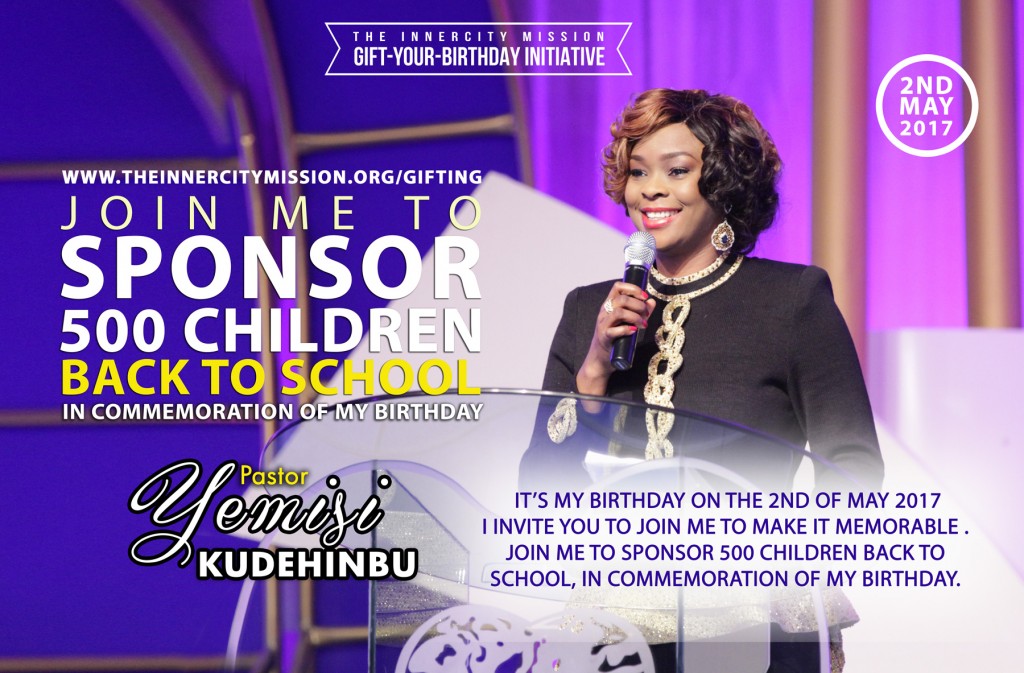 JOIN ME TO SEND 500 INDIGENT CHILDREN BACK TO SCHOOL 