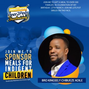 JOIN ME TO FEED 300 FAMILIES