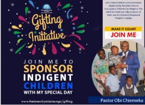 Back to School Campaign to benefit 100 children displaced by the insurgency in North East Nigeria