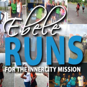 Ebele runs for innercitymission