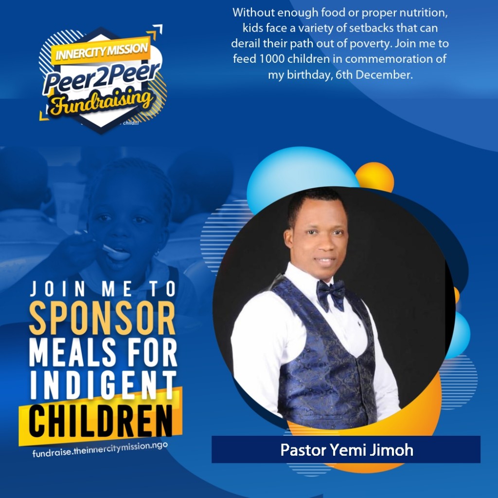 MY GIFT OF LOVE TO NEEDY CHILDREN 