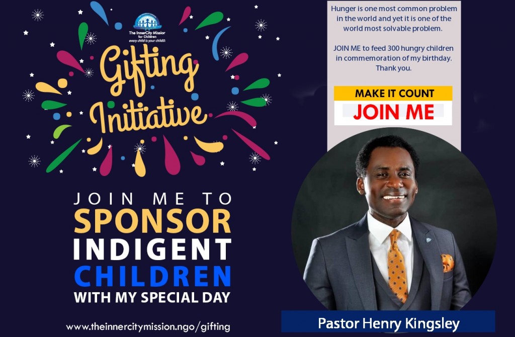 JOIN ME TO SPONSOR MEALS FOR 300 CHILDREN