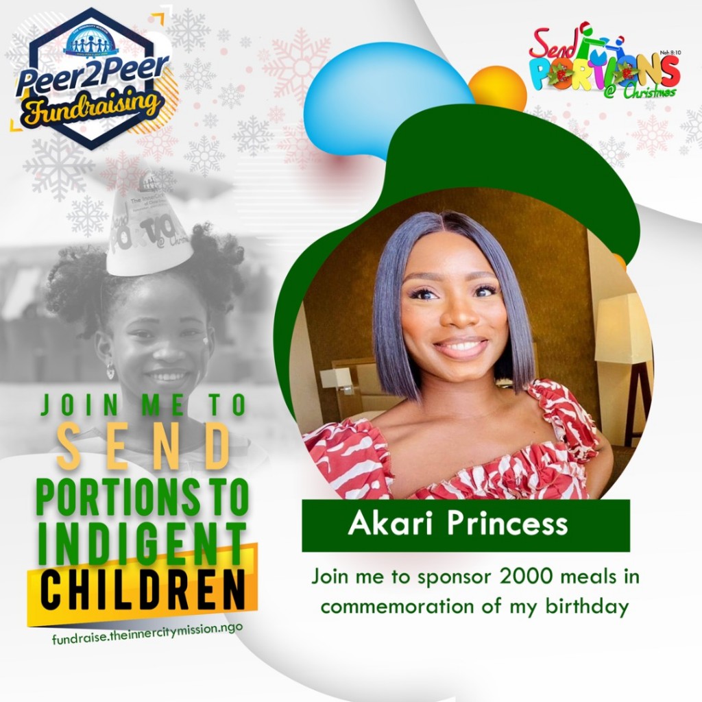 JOIN ME TO GIFT MEALS TO 2000 CHILDREN 