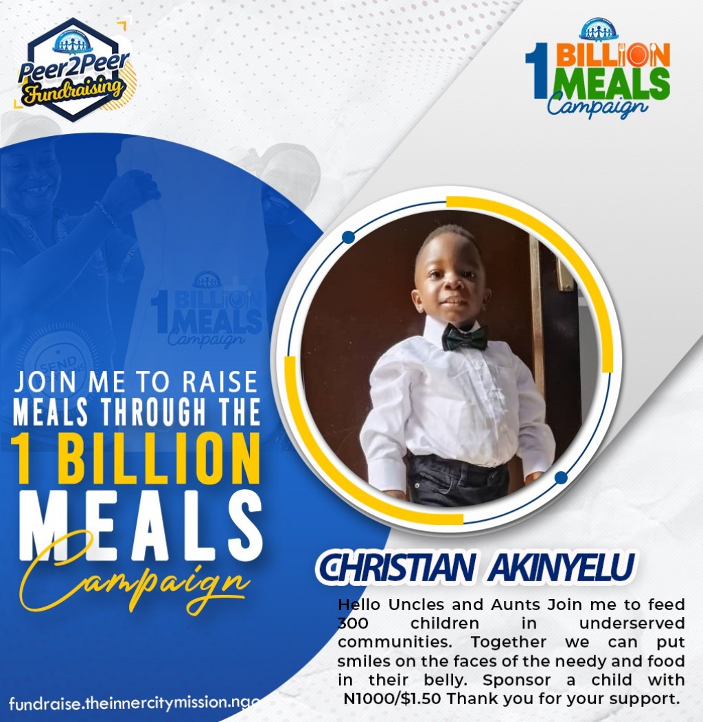 FEEDING 300 LESS PRIVILEDGED CHILDREN