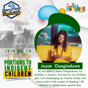 PUT SMILES ON THE FACES OF THE NEEDY