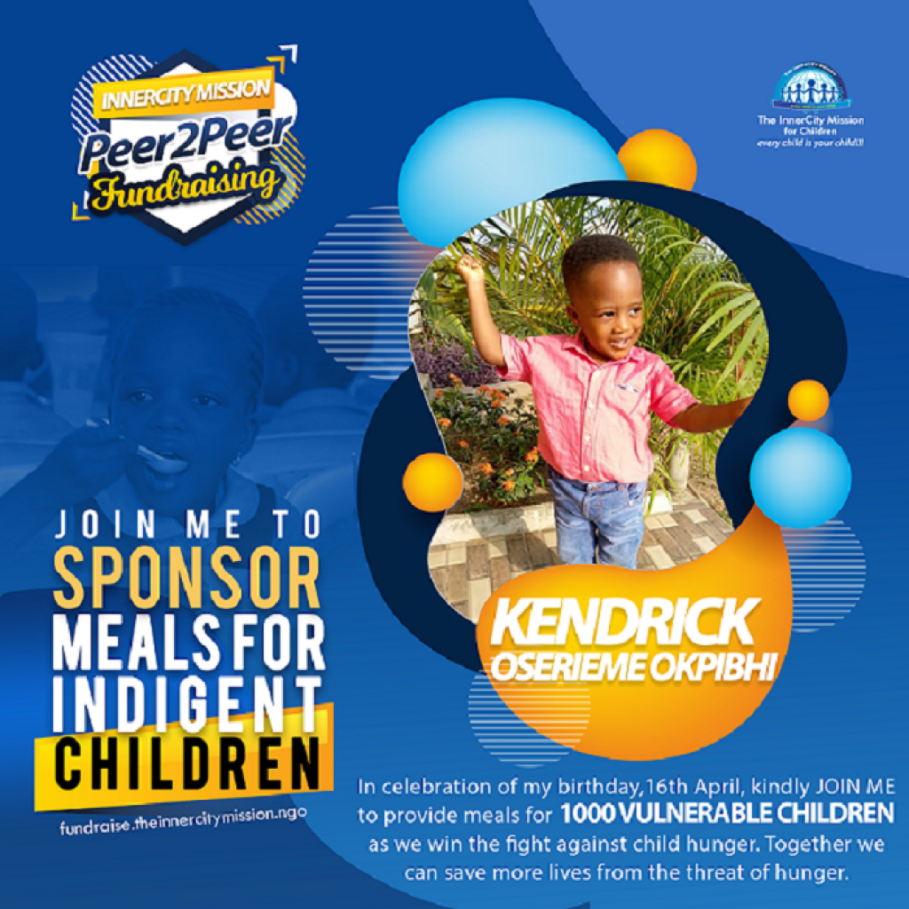 JOIN ME TO MAKE DIFFERENCE IN THE LIVES OF 1000 CHILDREN