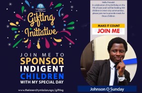 JOIN ME TO FEED 500 CHILDREN