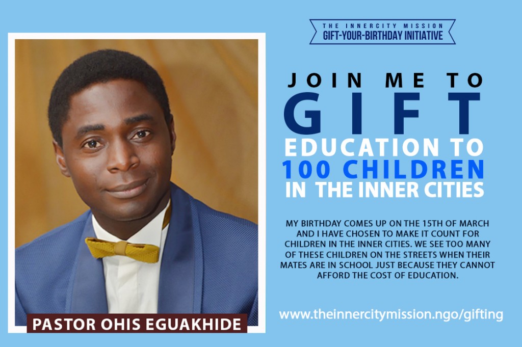 Join Me To Sponsor 100 Indigent Children Back To School