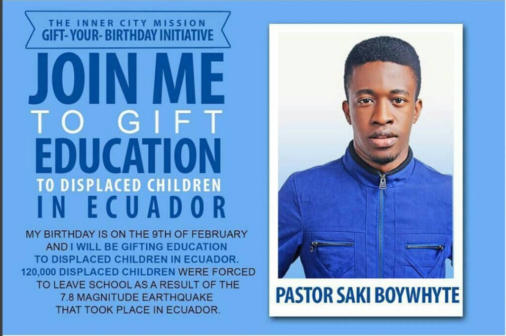 HELP DISPLACED CHILDREN IN EQUADOR