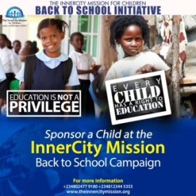 SEND 100 POOR KIDS BACK TO SCHOOL