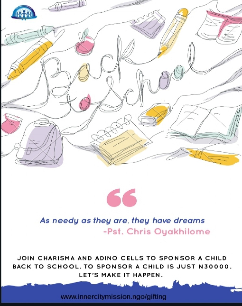 CHARISMA/ADINO'S BACK TO SCHOOL CAMPAIGN